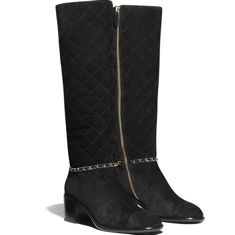 chanel high boots oiled calfskin|Chanel Boots .